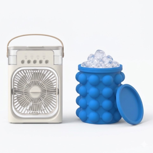 Ventilador portátil con aire frío